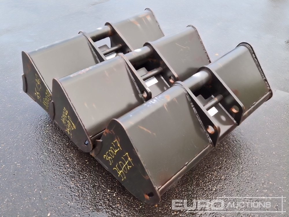 40" Ditching Buckets to suit Terex TC25 (3 of) - Bucket: picture 2 40" Ditching Buckets to suit Terex TC25 (3 of) - Bucket: picture 2