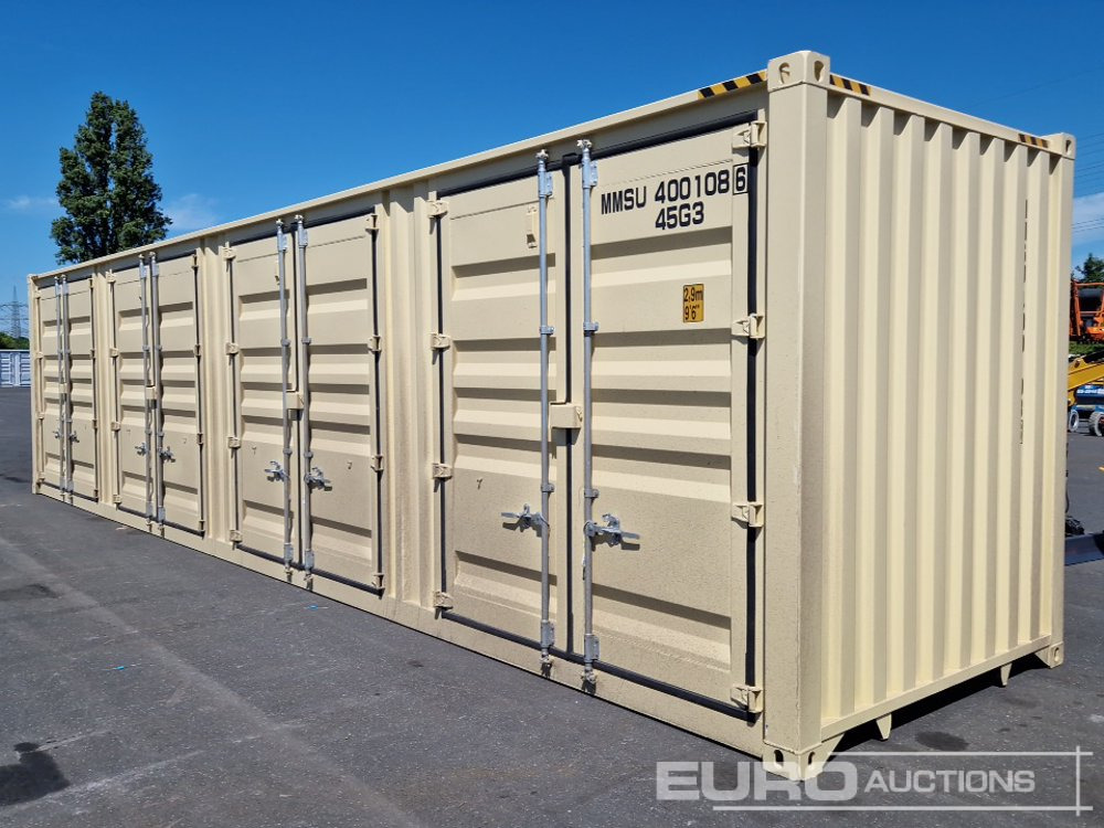 40 HC Containers, One-Way Shipping Container, One Side 4 Doors - Shipping container: picture 2 40 HC Containers, One-Way Shipping Container, One Side 4 Doors - Shipping container: picture 2