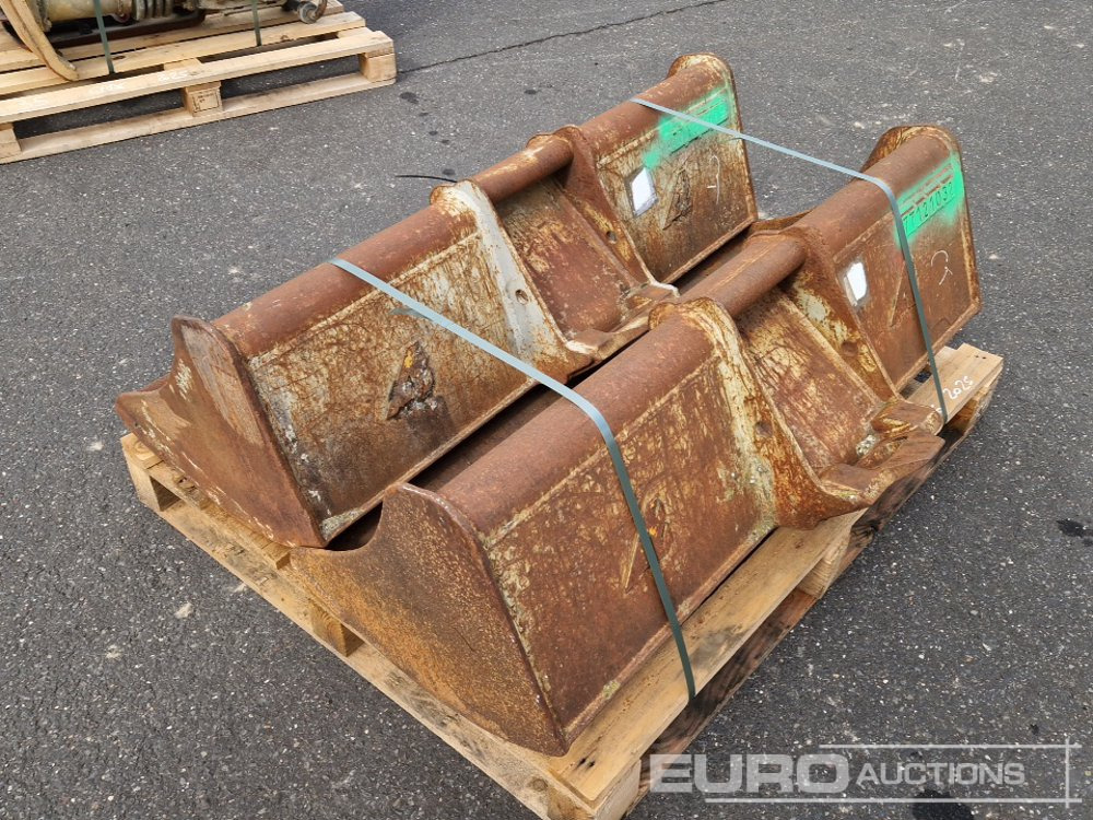 48" Ditching Buckets, ARDEN to suit 2-5 Ton Excavator (2 of) - Bucket: picture 2 48" Ditching Buckets, ARDEN to suit 2-5 Ton Excavator (2 of) - Bucket: picture 2