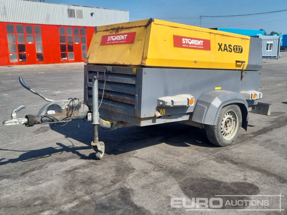 Atlas Copco XAS137DD 290CFM - Air compressor: picture 1 Atlas Copco XAS137DD 290CFM - Air compressor: picture 1