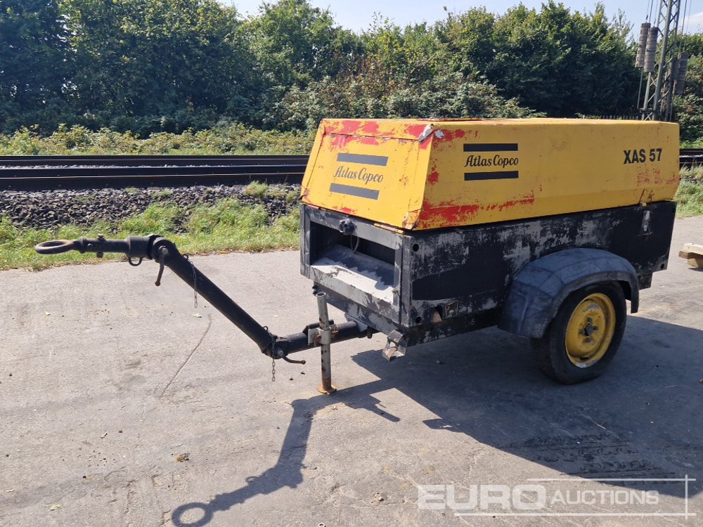 Atlas Copco XAS57DD 120CFM - Air compressor: picture 1 Atlas Copco XAS57DD 120CFM - Air compressor: picture 1