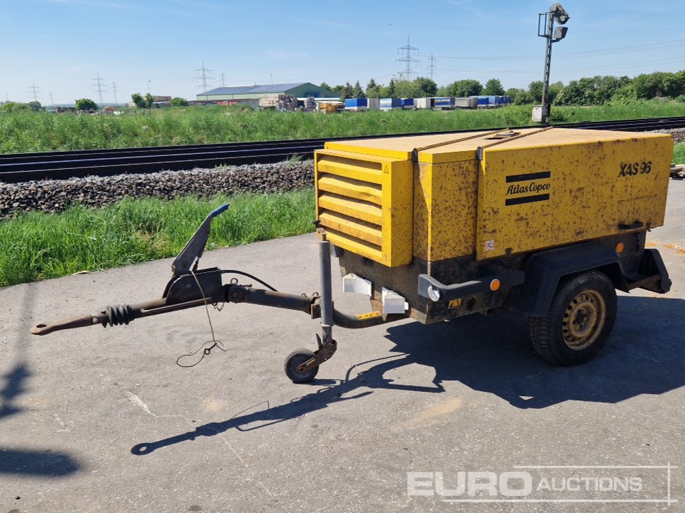 Atlas Copco XAS96 195CFM - Air compressor: picture 1 Atlas Copco XAS96 195CFM - Air compressor: picture 1