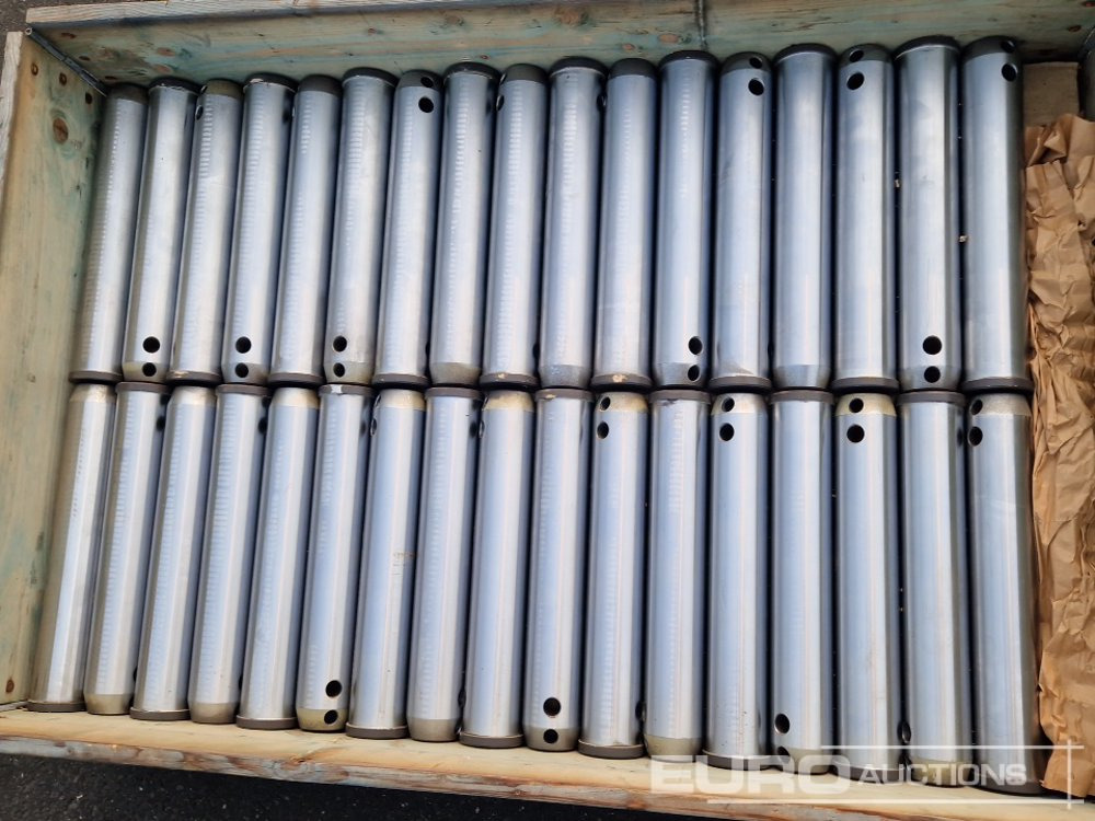 Bucket Pins D65mm, 329mm long (58 of) to suit Volvo EC140E, ECR145E - Bucket: picture 1 Bucket Pins D65mm, 329mm long (58 of) to suit Volvo EC140E, ECR145E - Bucket: picture 1