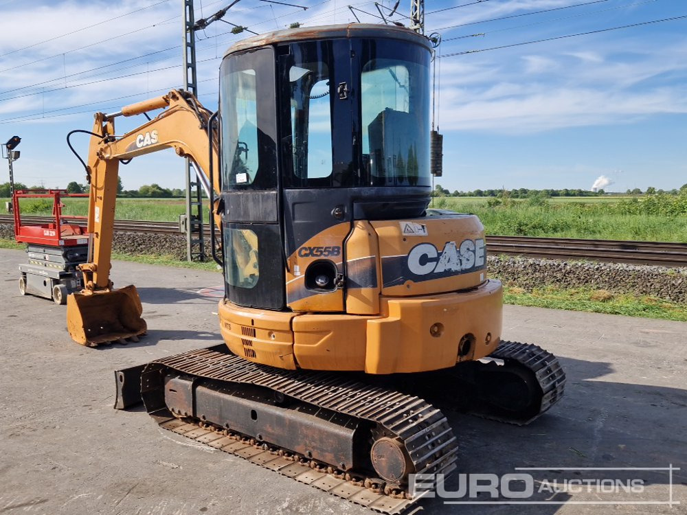 Case CX55B - Mini excavator: picture 3 Case CX55B - Mini excavator: picture 3