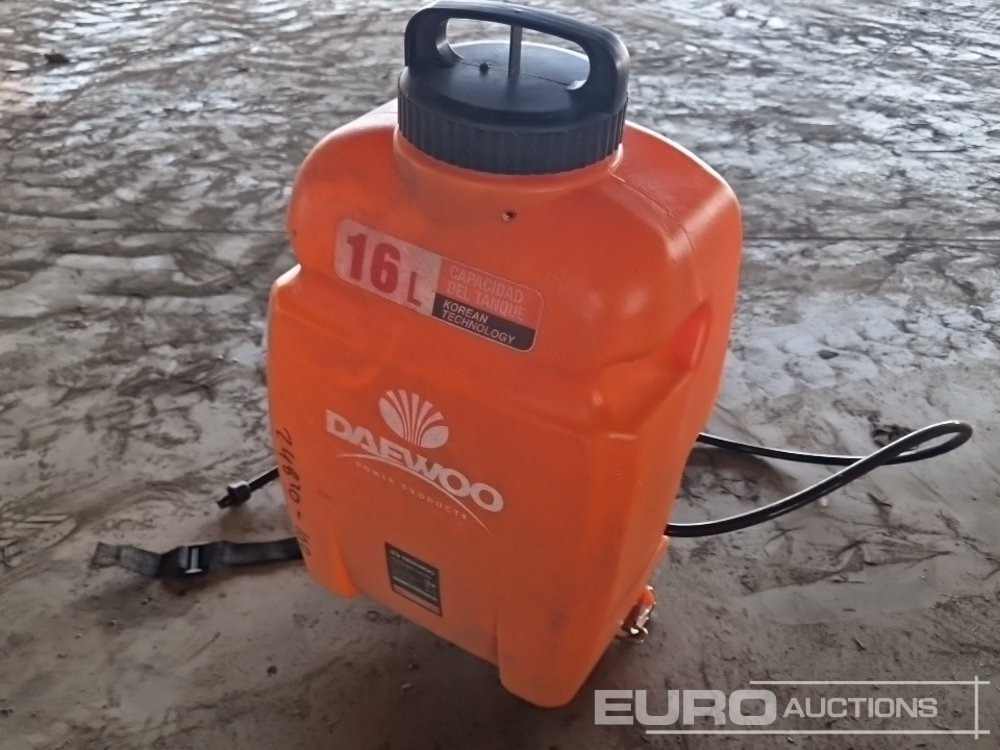 Daewoo Cordless Backback Sprayer - Construction equipment: picture 1 Daewoo Cordless Backback Sprayer - Construction equipment: picture 1
