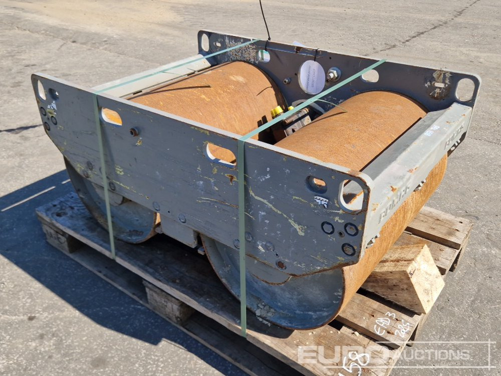 Double Drum Rollers to suit Bomag BW65 - Construction equipment: picture 1 Double Drum Rollers to suit Bomag BW65 - Construction equipment: picture 1