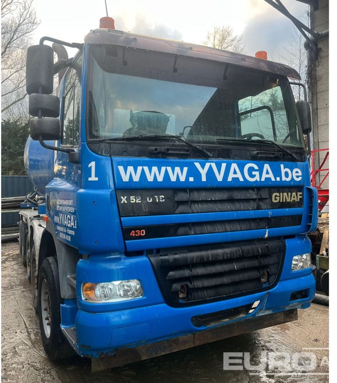GINAF X5250TS 430 10x4 Cement Mixer Truck (Dutch Reg. Docs. Available) - Concrete mixer truck: picture 1 GINAF X5250TS 430 10x4 Cement Mixer Truck (Dutch Reg. Docs. Available) - Concrete mixer truck: picture 1