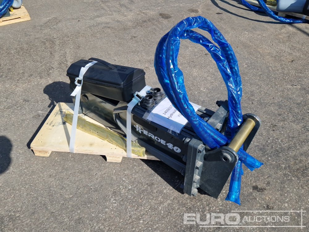 HEROE 40 Hydraulic Breaker to suit Mini Excavator - Hydraulic hammer: picture 2 HEROE 40 Hydraulic Breaker to suit Mini Excavator - Hydraulic hammer: picture 2
