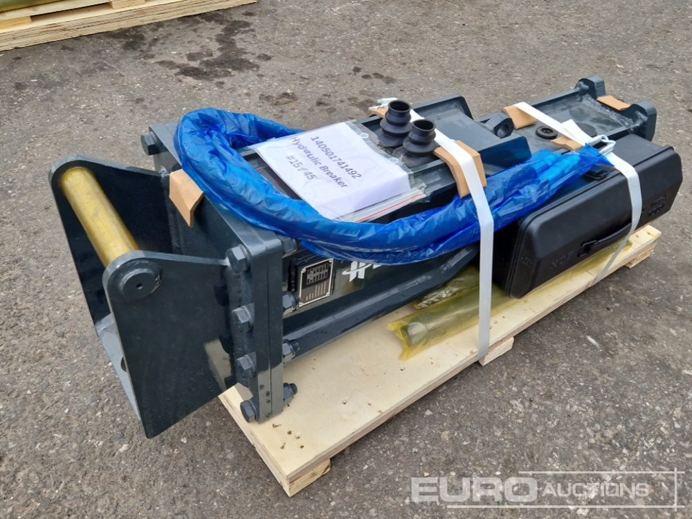 HEROE 45 Hydraulic Breaker to suit MS03 - Hydraulic hammer: picture 3 HEROE 45 Hydraulic Breaker to suit MS03 - Hydraulic hammer: picture 3