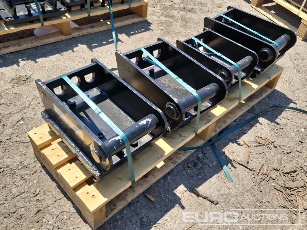 Häner Adapter Plates MS01 and MS03 to suit Häner HX and HX-S Breaker (4 Pieces) - Bucket: picture 4 Häner Adapter Plates MS01 and MS03 to suit Häner HX and HX-S Breaker (4 Pieces) - Bucket: picture 4