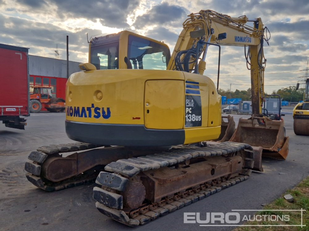 Komatsu PC138US-8 - Crawler excavator: picture 5 Komatsu PC138US-8 - Crawler excavator: picture 5
