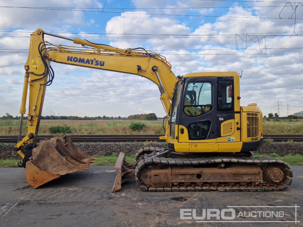Komatsu PC138US-8 - Crawler excavator: picture 2 Komatsu PC138US-8 - Crawler excavator: picture 2