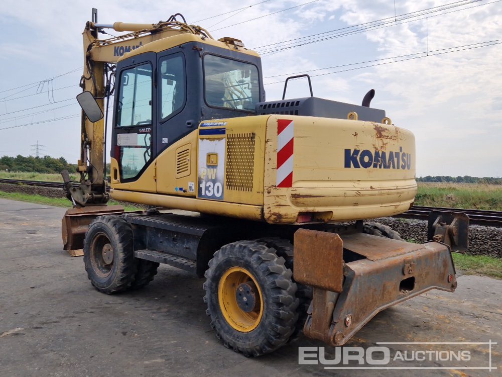 Komatsu PW130-7K - Wheel excavator: picture 3 Komatsu PW130-7K - Wheel excavator: picture 3