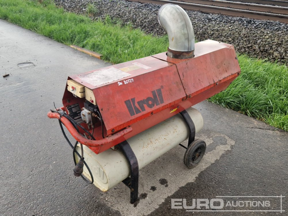 Kroll E 23 Space Heater - Construction equipment: picture 1 Kroll E 23 Space Heater - Construction equipment: picture 1