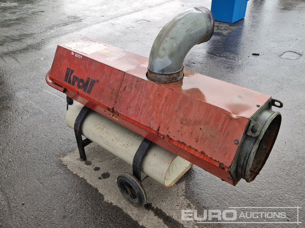 Kroll E 23 Space Heater - Construction equipment: picture 2 Kroll E 23 Space Heater - Construction equipment: picture 2