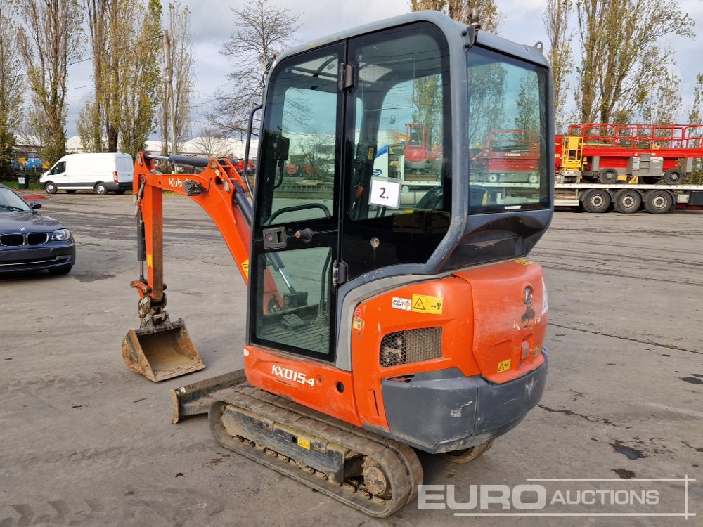 Kubota KX015-4 - Mini excavator: picture 3 Kubota KX015-4 - Mini excavator: picture 3