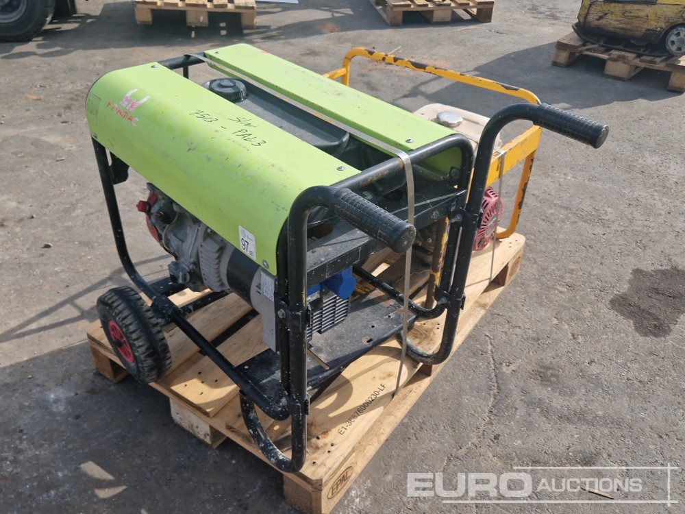 Pallet of Assorted Generators, PramacES500+NTC TRT6,5 - Construction equipment: picture 3 Pallet of Assorted Generators, PramacES500+NTC TRT6,5 - Construction equipment: picture 3