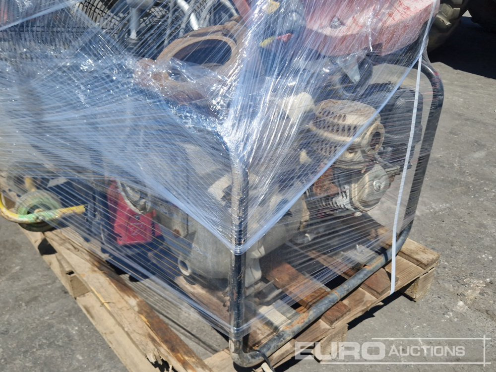 Pallet of, Fan, Pump, Grass Cutter, Vacuum Cleaner - Construction equipment: picture 4 Pallet of, Fan, Pump, Grass Cutter, Vacuum Cleaner - Construction equipment: picture 4