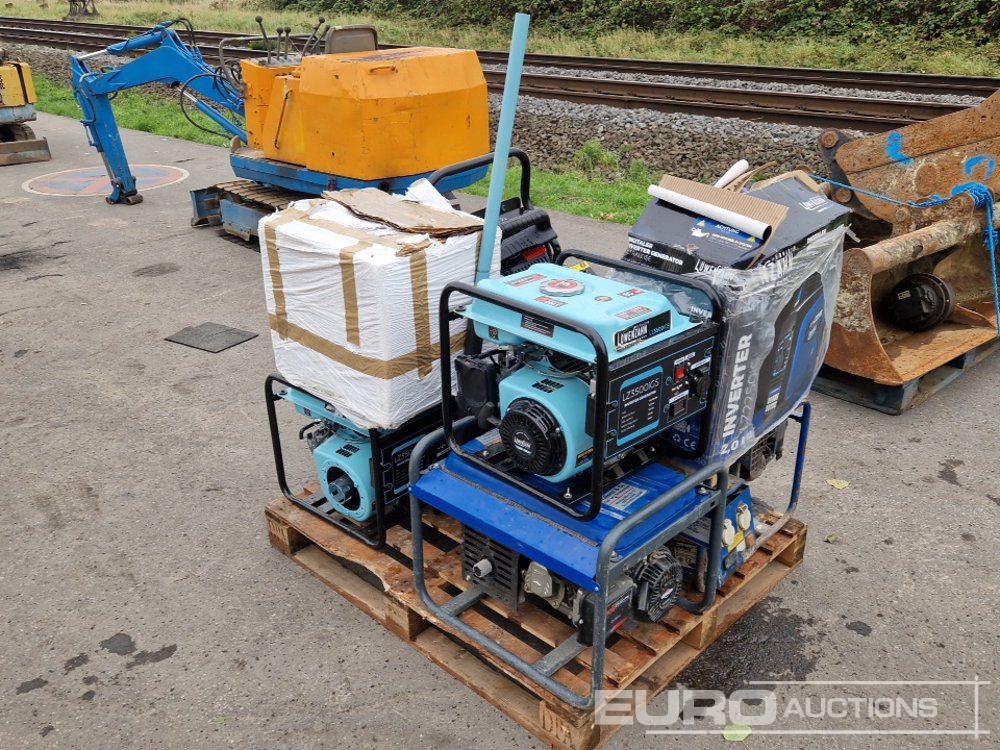 Pallett of Generstors, Petrol Hammer Drill, Pressure Washer, Pit Jack - Construction equipment: picture 3 Pallett of Generstors, Petrol Hammer Drill, Pressure Washer, Pit Jack - Construction equipment: picture 3