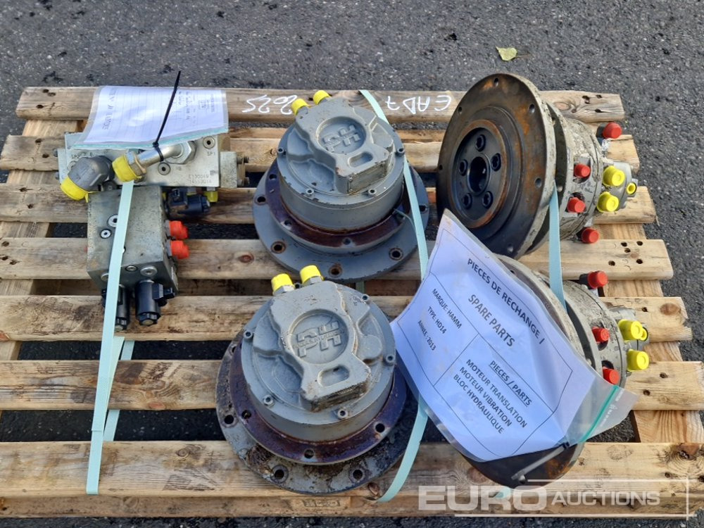Spare Parts, Hydraulic Motor, Vibrating Motor, Hydraulic Block to suit Hamm HD14 - Spare parts: picture 1 Spare Parts, Hydraulic Motor, Vibrating Motor, Hydraulic Block to suit Hamm HD14 - Spare parts: picture 1