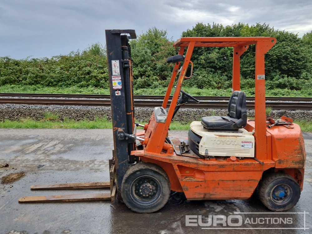 Toyota 4FG25 - LPG forklift: picture 2 Toyota 4FG25 - LPG forklift: picture 2
