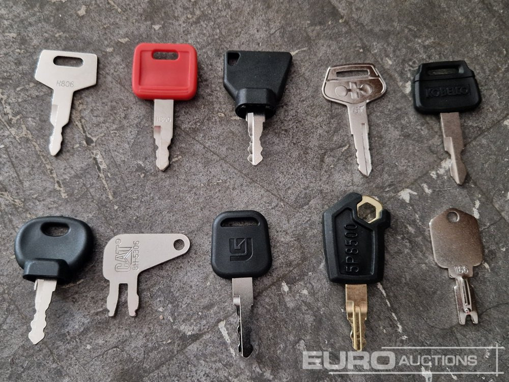 Unused 10Pcs Machine Key Set - Construction equipment: picture 1 Unused 10Pcs Machine Key Set - Construction equipment: picture 1