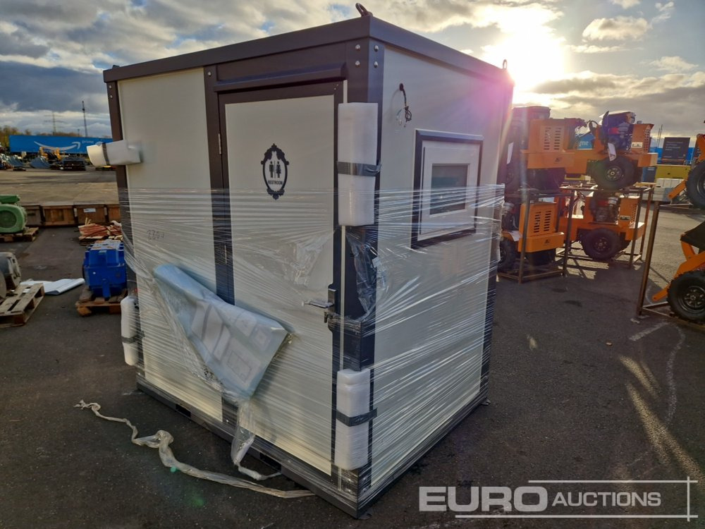 Unused 2024 Portable Toilet, Shower, L2180 x W1620 x H2354mm - Construction container: picture 1 Unused 2024 Portable Toilet, Shower, L2180 x W1620 x H2354mm - Construction container: picture 1
