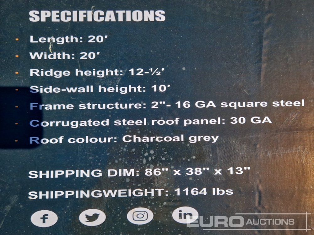 Unused 2025 ARTEER QB-WG-2020 - Construction container: picture 5 Unused 2025 ARTEER QB-WG-2020 - Construction container: picture 5