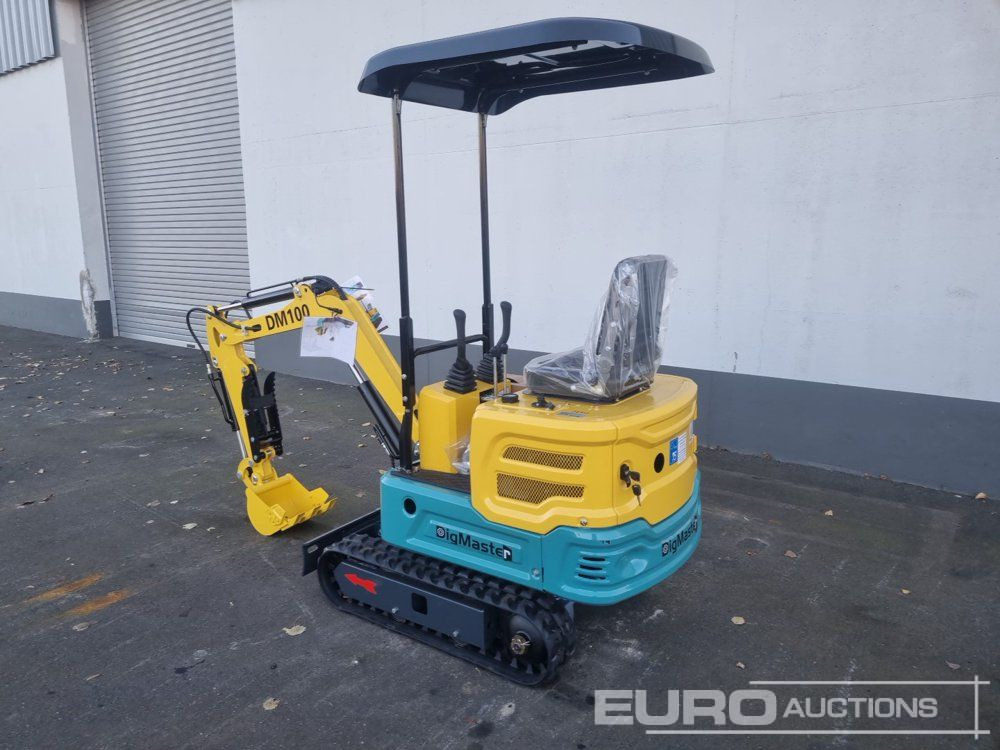 Unused 2025 DigMaster DM100 - Mini excavator: picture 3 Unused 2025 DigMaster DM100 - Mini excavator: picture 3