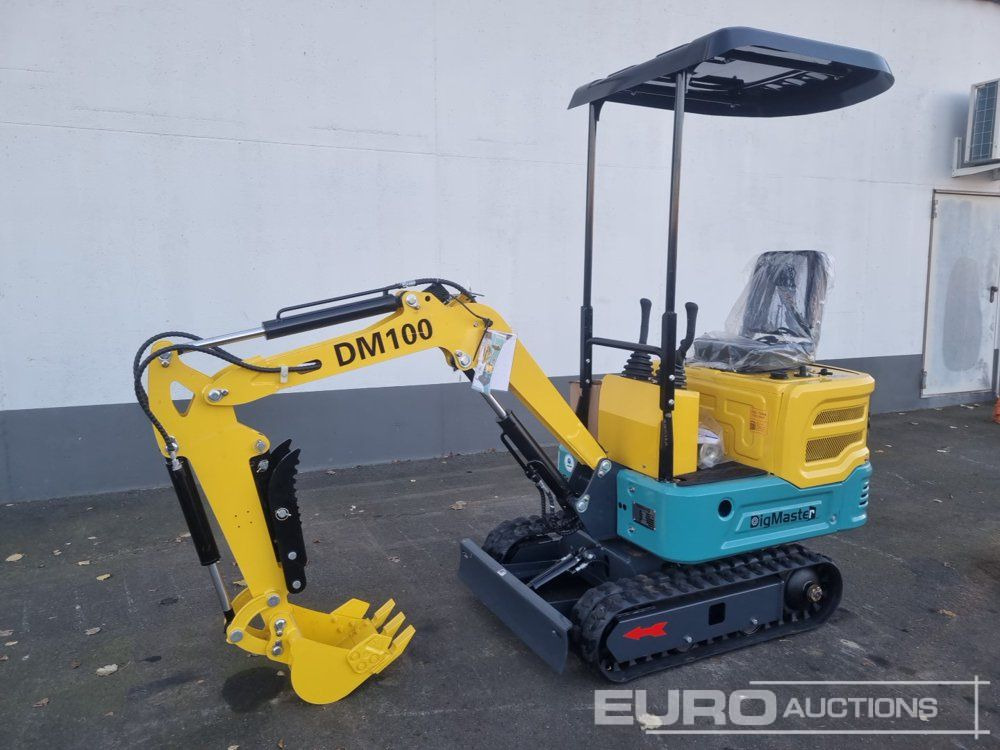 Unused 2025 DigMaster DM100 - Mini excavator: picture 1 Unused 2025 DigMaster DM100 - Mini excavator: picture 1