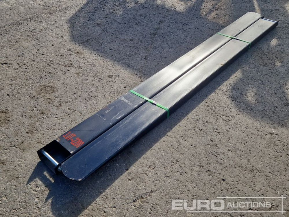 Unused 2025 HCHI 2200mm Fork Extensions to suit 3 Ton Forklift - Workshop equipment: picture 2 Unused 2025 HCHI 2200mm Fork Extensions to suit 3 Ton Forklift - Workshop equipment: picture 2