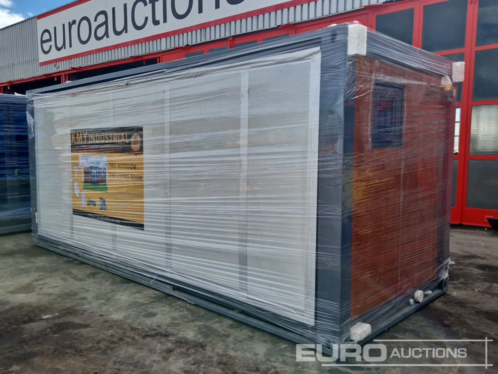 Unused 2025 KMY Industrial Expandable Container House, Two Bedrooms, One Living Room, Shower Room, Wash Basin, Toilet, L-Shaped Cabinet, Unfolded Size: L5800XW6300XH2480mm - Shipping container: picture 3 Unused 2025 KMY Industrial Expandable Container House, Two Bedrooms, One Living Room, Shower Room, Wash Basin, Toilet, L-Shaped Cabinet, Unfolded Size: L5800XW6300XH2480mm - Shipping container: picture 3