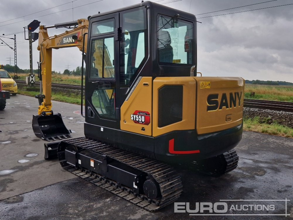 Unused 2025 Sany SY55U - Mini excavator: picture 3 Unused 2025 Sany SY55U - Mini excavator: picture 3