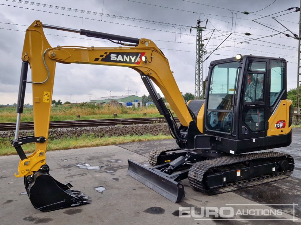 Unused 2025 Sany SY55U - Mini excavator: picture 1 Unused 2025 Sany SY55U - Mini excavator: picture 1