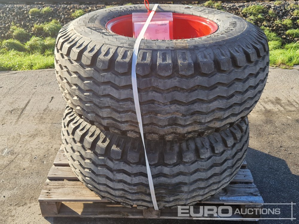Unused BTK 16.0/70-20 (400/70-20) Tyres on Rims (2 of) - Tire: picture 1 Unused BTK 16.0/70-20 (400/70-20) Tyres on Rims (2 of) - Tire: picture 1