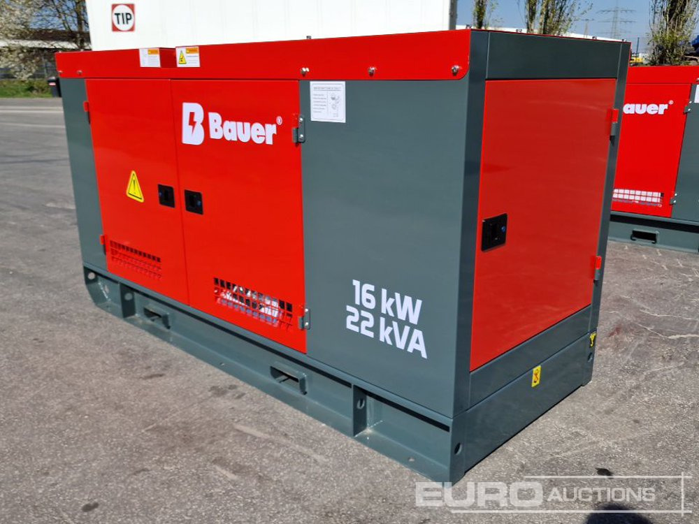 Unused Bauer GFS-16KW - Generator set: picture 3 Unused Bauer GFS-16KW - Generator set: picture 3