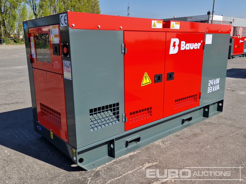 Unused Bauer GFS-24KW - Generator set: picture 1 Unused Bauer GFS-24KW - Generator set: picture 1