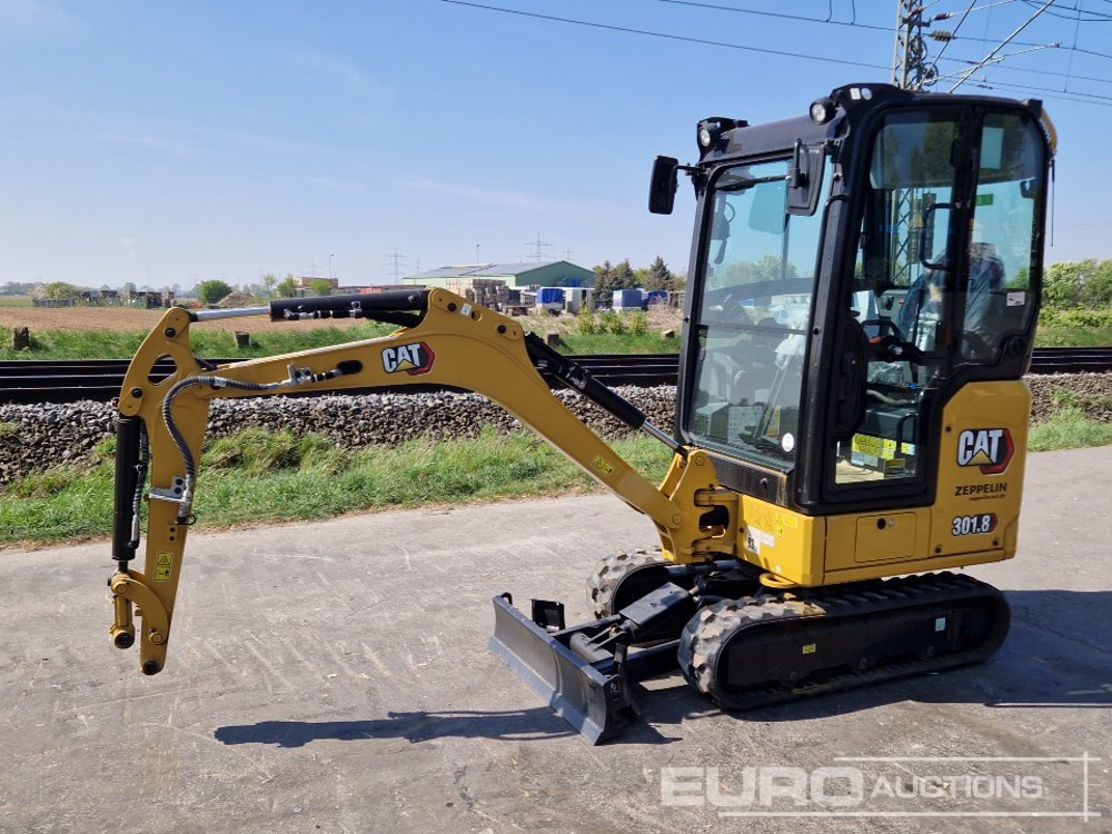Unused CAT 301.8 - Mini excavator: picture 1 Unused CAT 301.8 - Mini excavator: picture 1