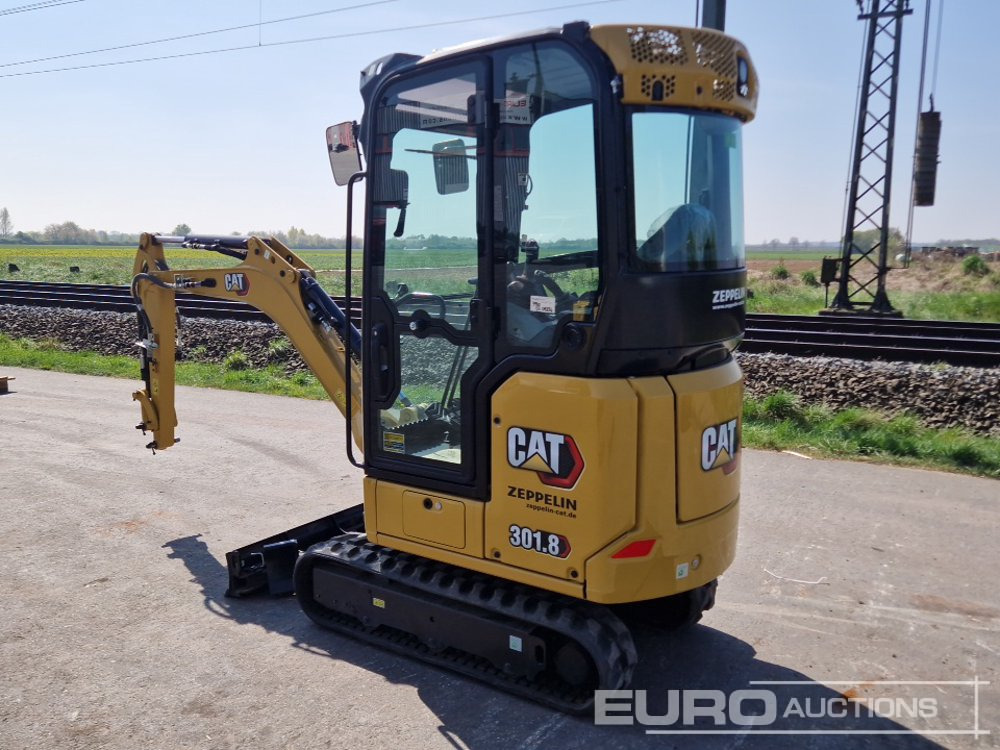 Unused CAT 301.8 - Mini excavator: picture 3 Unused CAT 301.8 - Mini excavator: picture 3