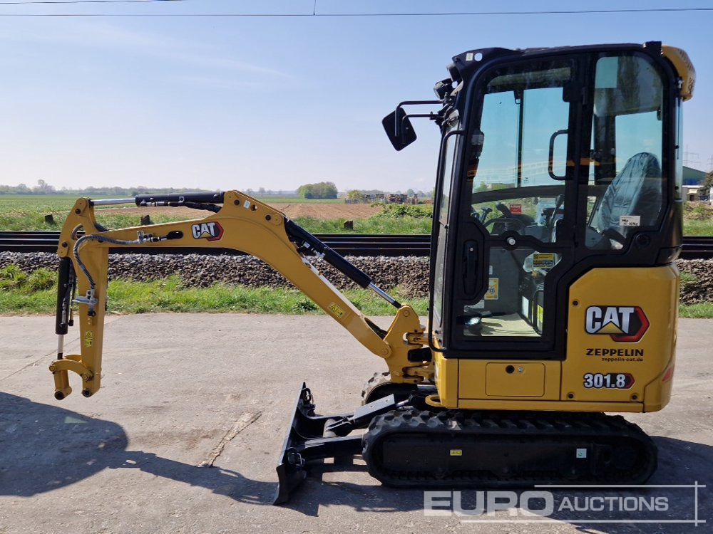 Unused CAT 301.8 - Mini excavator: picture 2 Unused CAT 301.8 - Mini excavator: picture 2