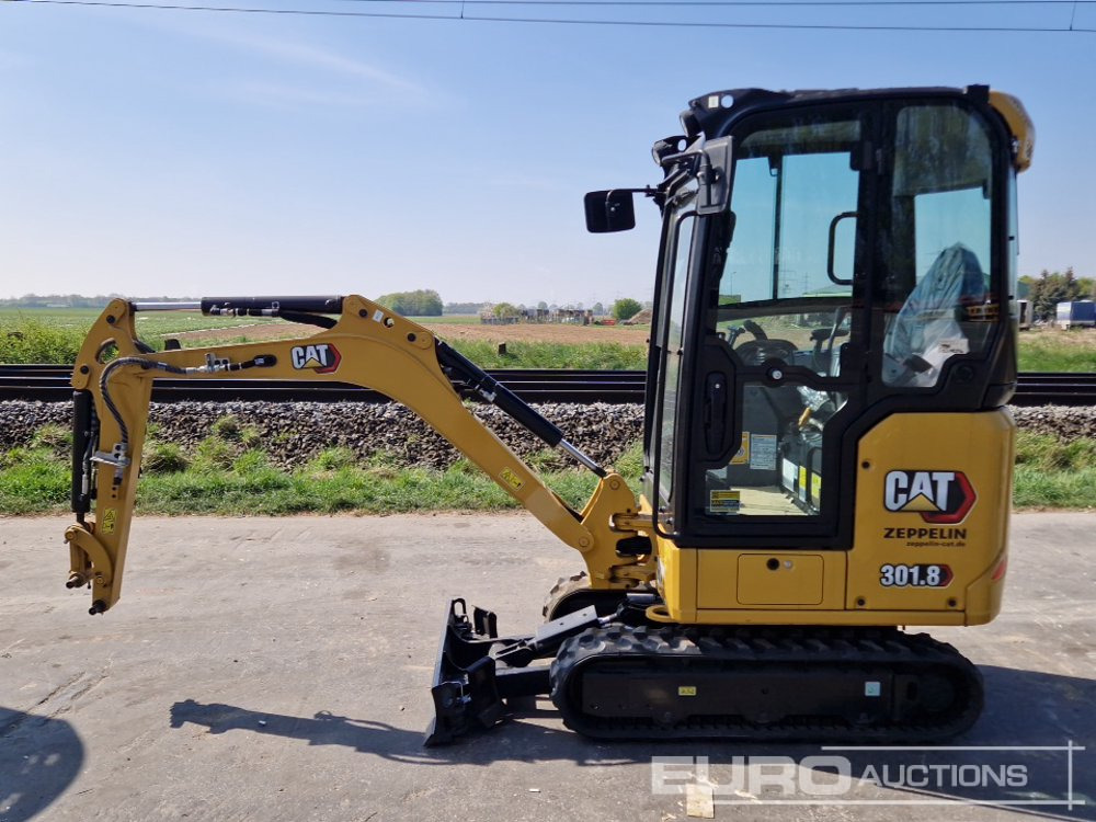Unused CAT 301.8 - Mini excavator: picture 2 Unused CAT 301.8 - Mini excavator: picture 2