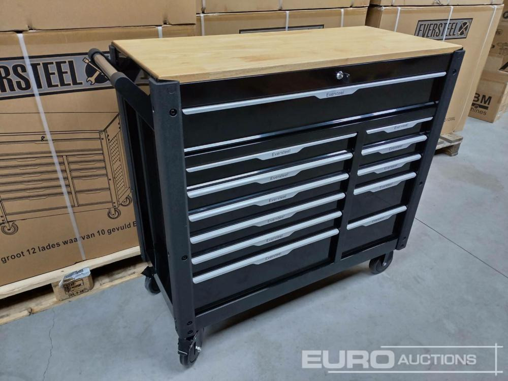 Unused Eversteel EV22-12XXL Tool Cabinet, 12 Drawers incl. Heavy Duty Truck Tools - Workshop equipment: picture 2 Unused Eversteel EV22-12XXL Tool Cabinet, 12 Drawers incl. Heavy Duty Truck Tools - Workshop equipment: picture 2