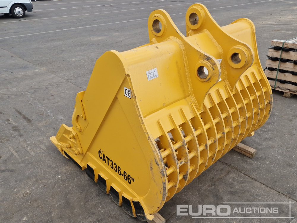 Unused Jisan Skeleton Bucket to suit CAT 336 - Bucket: picture 2 Unused Jisan Skeleton Bucket to suit CAT 336 - Bucket: picture 2