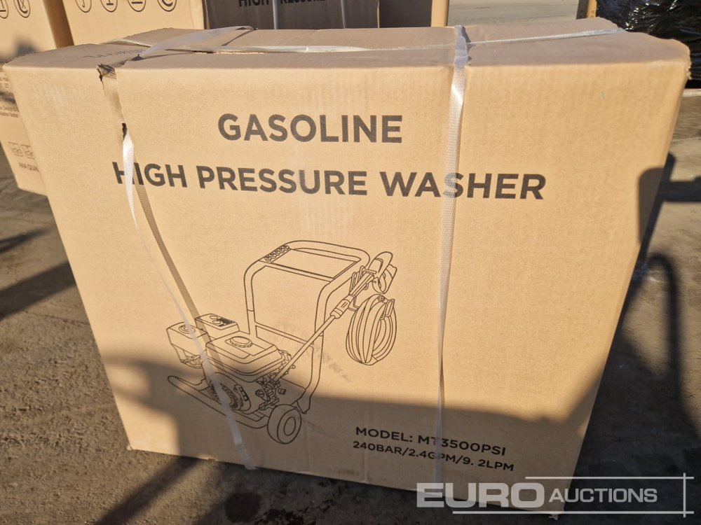 Unused MAXWIN MT3500PSI Petrol Powered High Pressure Washer, 240bar, 6.5HP - Pressure washer: picture 2 Unused MAXWIN MT3500PSI Petrol Powered High Pressure Washer, 240bar, 6.5HP - Pressure washer: picture 2