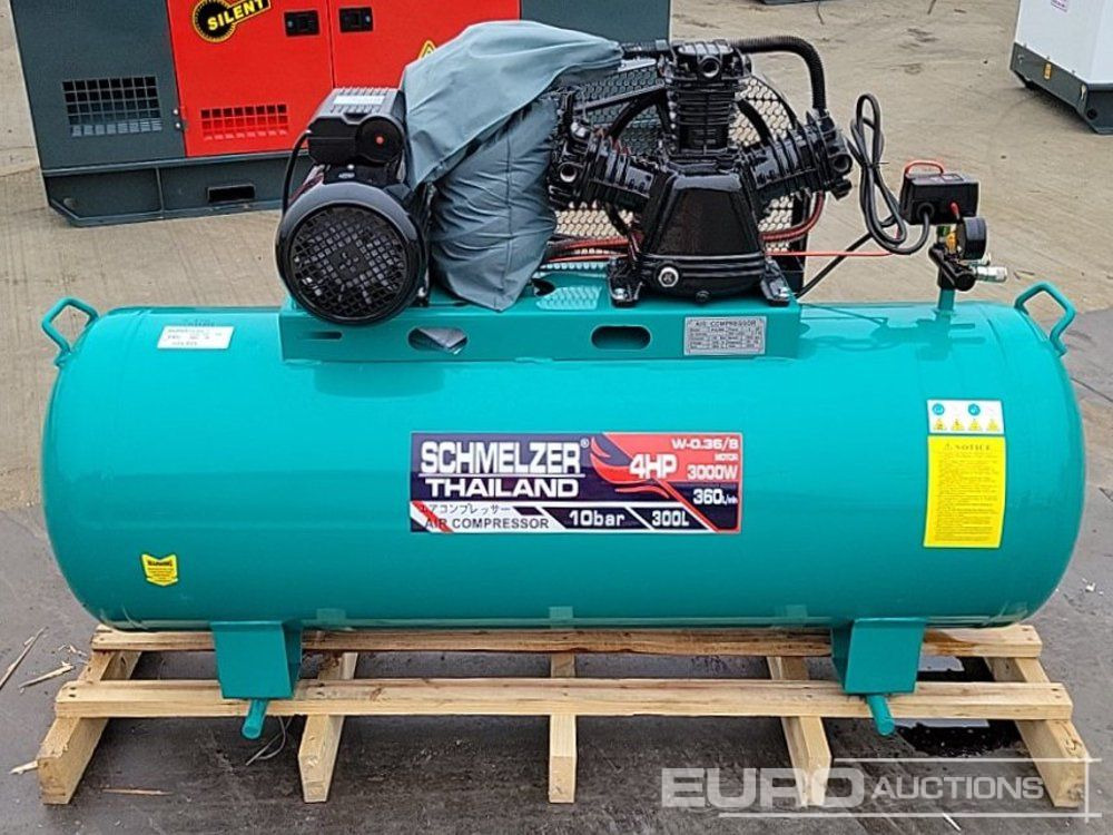 Unused Schmeltzer W-0.36/8 300L - Air compressor: picture 2 Unused Schmeltzer W-0.36/8 300L - Air compressor: picture 2