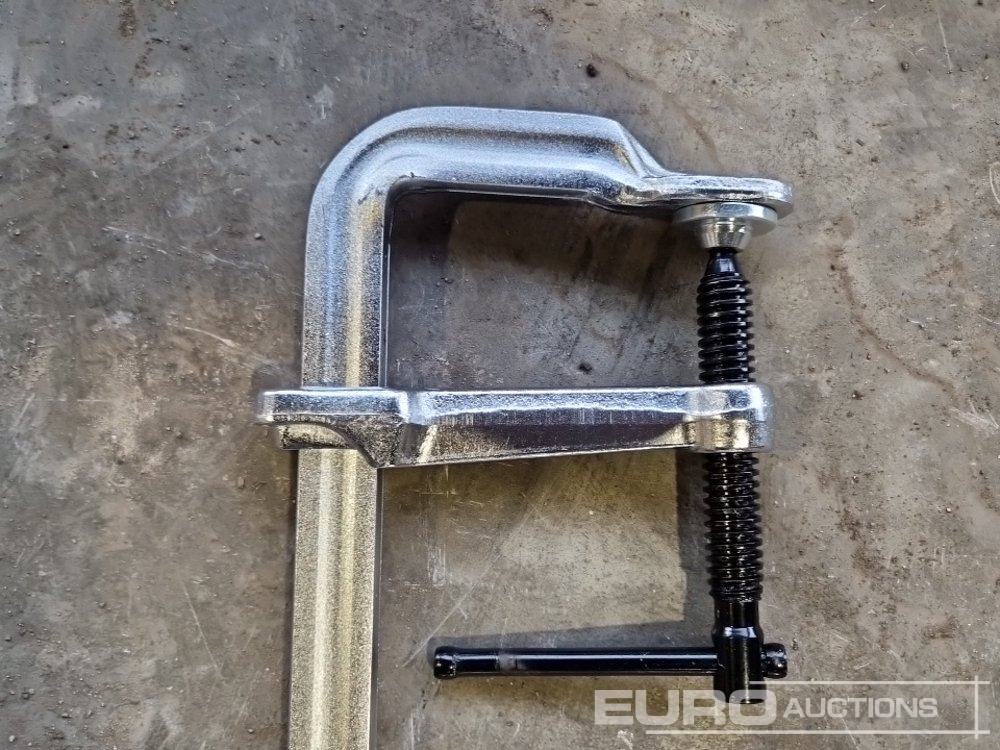 Unused Solid X Forged Welding Clamps 120mm x 1000mm (2 Pieces) - Workshop equipment: picture 5 Unused Solid X Forged Welding Clamps 120mm x 1000mm (2 Pieces) - Workshop equipment: picture 5