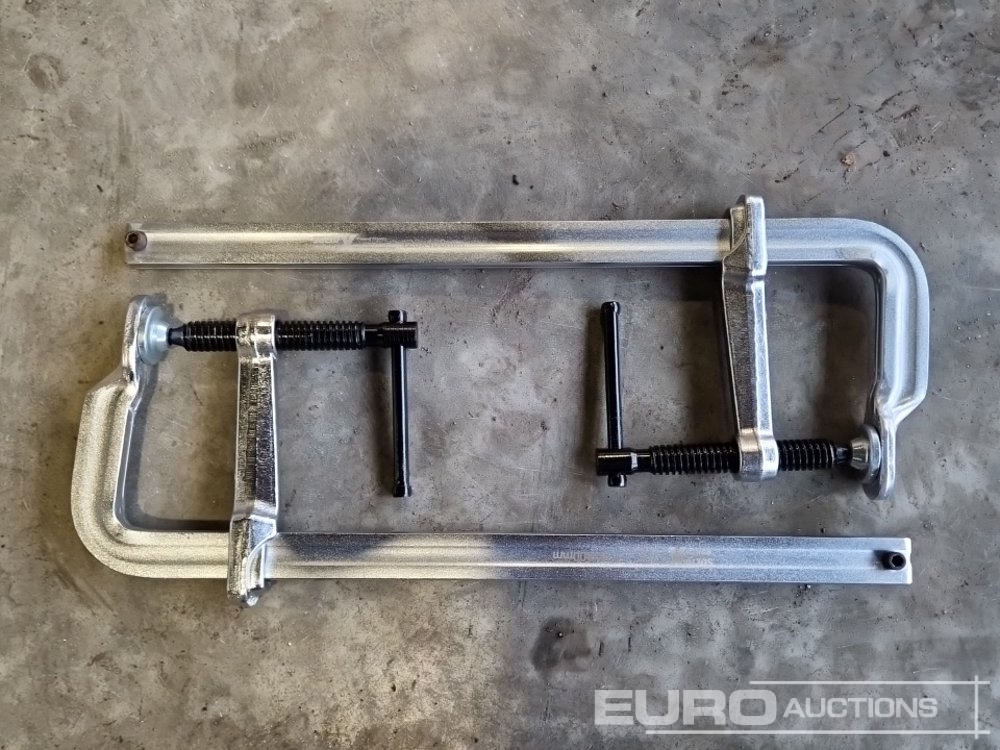 Unused Solid X Forged Welding Clamps 120mm x 400mm (2 Pieces) - Workshop equipment: picture 4 Unused Solid X Forged Welding Clamps 120mm x 400mm (2 Pieces) - Workshop equipment: picture 4