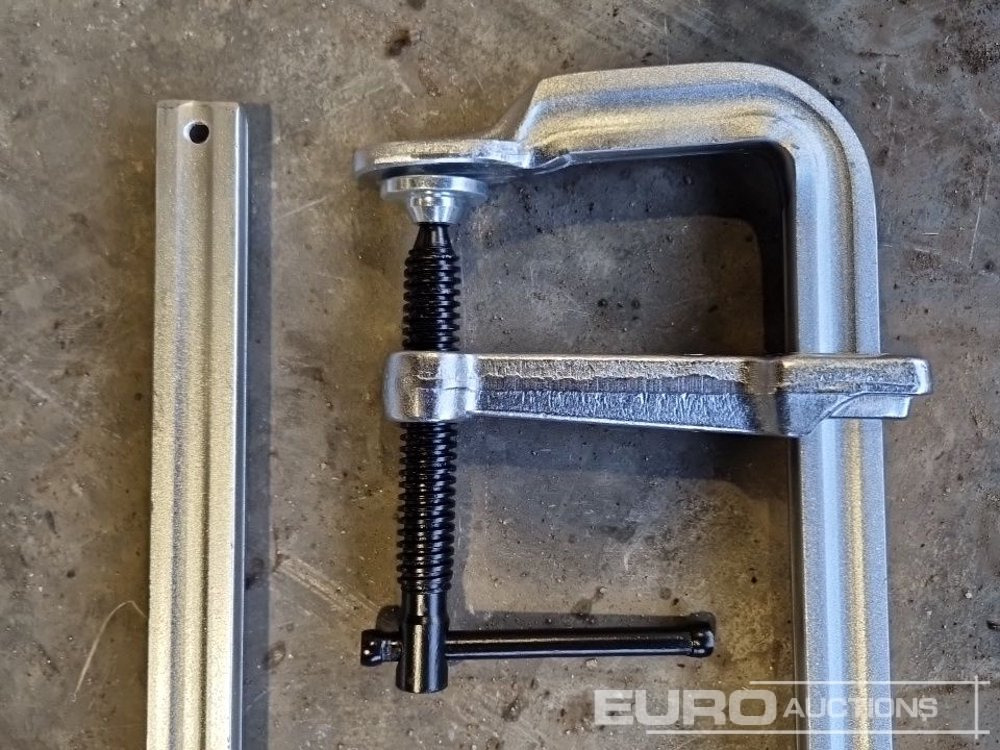Unused Solid X Forged Welding Clamps 120mm x 450mm (2 Pieces) - Workshop equipment: picture 5 Unused Solid X Forged Welding Clamps 120mm x 450mm (2 Pieces) - Workshop equipment: picture 5