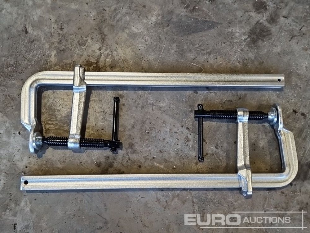 Unused Solid X Forged Welding Clamps 120mm x 450mm (2 Pieces) - Workshop equipment: picture 4 Unused Solid X Forged Welding Clamps 120mm x 450mm (2 Pieces) - Workshop equipment: picture 4