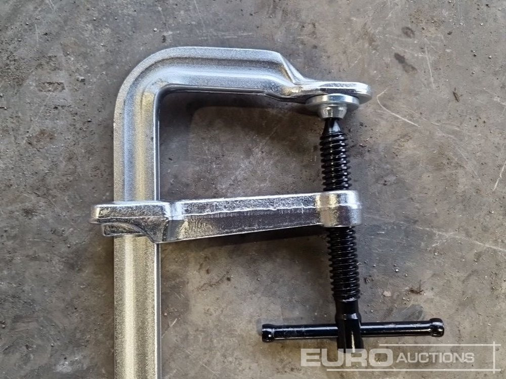 Unused Solid X Forged Welding Clamps 120mm x 600mm (2 Pieces) - Workshop equipment: picture 5 Unused Solid X Forged Welding Clamps 120mm x 600mm (2 Pieces) - Workshop equipment: picture 5